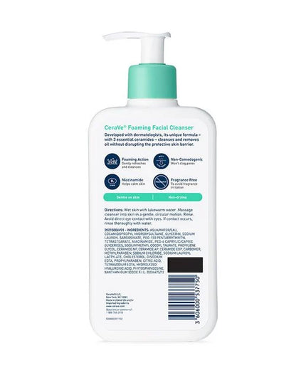 CeraVe Foaming Facial Cleanser (Normal to Oily Skin)